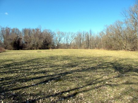 Walled Lake Drive-In Theatre - The Lot Now Photo From Water Winter Wonderlandcom (newer photo)